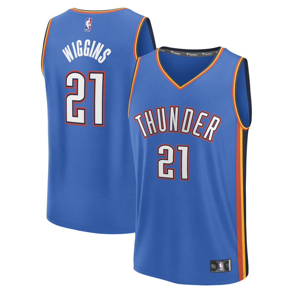 Blue Aaron Wiggins Oklahoma City Thunder Fast Break Replica Player Jersey | NBA