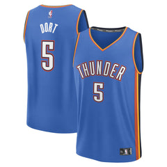 Blue Luguentz Dort Oklahoma City Thunder Fast Break Replica Player Jersey | NBA
