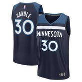 Navy Julius Randle Minnesota Timberwolves Fast Break Replica Player Jersey | NBA