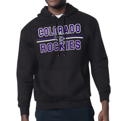 Colorado Rockies Starter Team Mesh Print Graphic Pullover Hoodie - MLB Hoodies