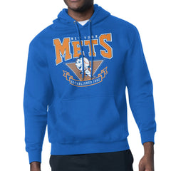 New York Mets Starter 80's Inspired Team Fleece Hoodie - MLB Hoodies