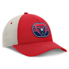 Washington Capitals Fanatics 2025 Stanley Cup Playoffs Locker Room Trucker Adjustable Hat - NHL Hats