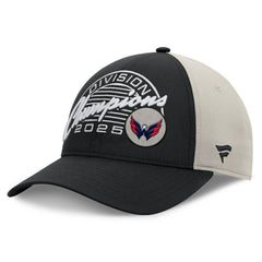 Washington Capitals Fanatics 2025 Metropolitan Division Champions Locker Room Adjustable Hat - NHL Hats