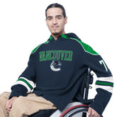 Vancouver Canucks G-III Sports by Carl Banks Adaptive Wear Lord Stanley Hooded Long Sleeve Sweatshirt - NHL Sweatshirts