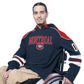 Montreal Canadiens G-III Sports by Carl Banks Adaptive Wear Lord Stanley Hooded Long Sleeve Sweatshirt - NHL Sweatshirts
