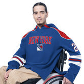 New York Rangers G-III Sports by Carl Banks Adaptive Wear Lord Stanley Hooded Long Sleeve Sweatshirt - NHL Sweatshirts