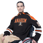 Anaheim Ducks G-III Sports by Carl Banks Adaptive Wear Lord Stanley Hooded Long Sleeve Sweatshirt - NHL Sweatshirts