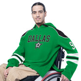Dallas Stars G-III Sports by Carl Banks Adaptive Wear Lord Stanley Hooded Long Sleeve Sweatshirt - NHL Sweatshirts
