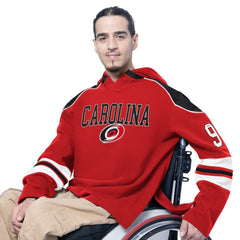 Carolina Hurricanes G-III Sports by Carl Banks Adaptive Wear Lord Stanley Hooded Long Sleeve Sweatshirt - NHL Sweatshirts