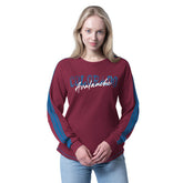 Colorado Avalanche G-III 4Her by Carl Banks Women's Advantage Thermal Long-Sleeve Tri-Blend T-Shirt - NHL T-shirts