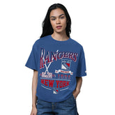 New York Rangers Starter Women's Oversized Hall of Fame T-Shirt - NHL T-shirts