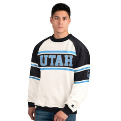 Utah Mammoth Starter Male Adult Defense Fleece Crewneck Sweatshirt - NHL Sweatshirts