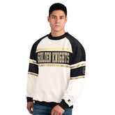 Vegas Golden Knights Starter Male Adult Defense Fleece Crewneck Sweatshirt - NHL Sweatshirts