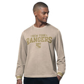 New York Rangers Starter Field Long Sleeve T-Shirt - NHL T-shirts