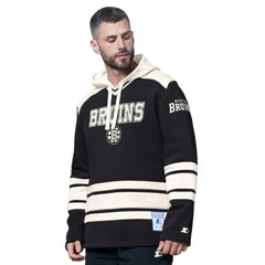 Boston Bruins Starter Slapshot Fashion Hoodie - NHL Hoodies