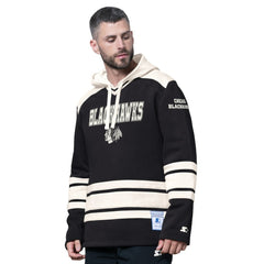 Chicago Blackhawks Starter Slapshot Fashion Hoodie - NHL Hoodies