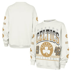 Natural Boston Celtics '47 Women's 2025/26 City Edition Go Big Oversized Sweatshirt | NBA
