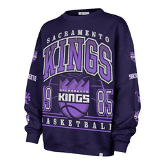Purple Sacramento Kings '47 Women's 2025/26 City Edition Go Big Oversized Sweatshirt | NBA
