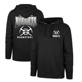 Black Denver Nuggets '47 2025/26 City Edition Jab Step Headline Hoodie | NBA