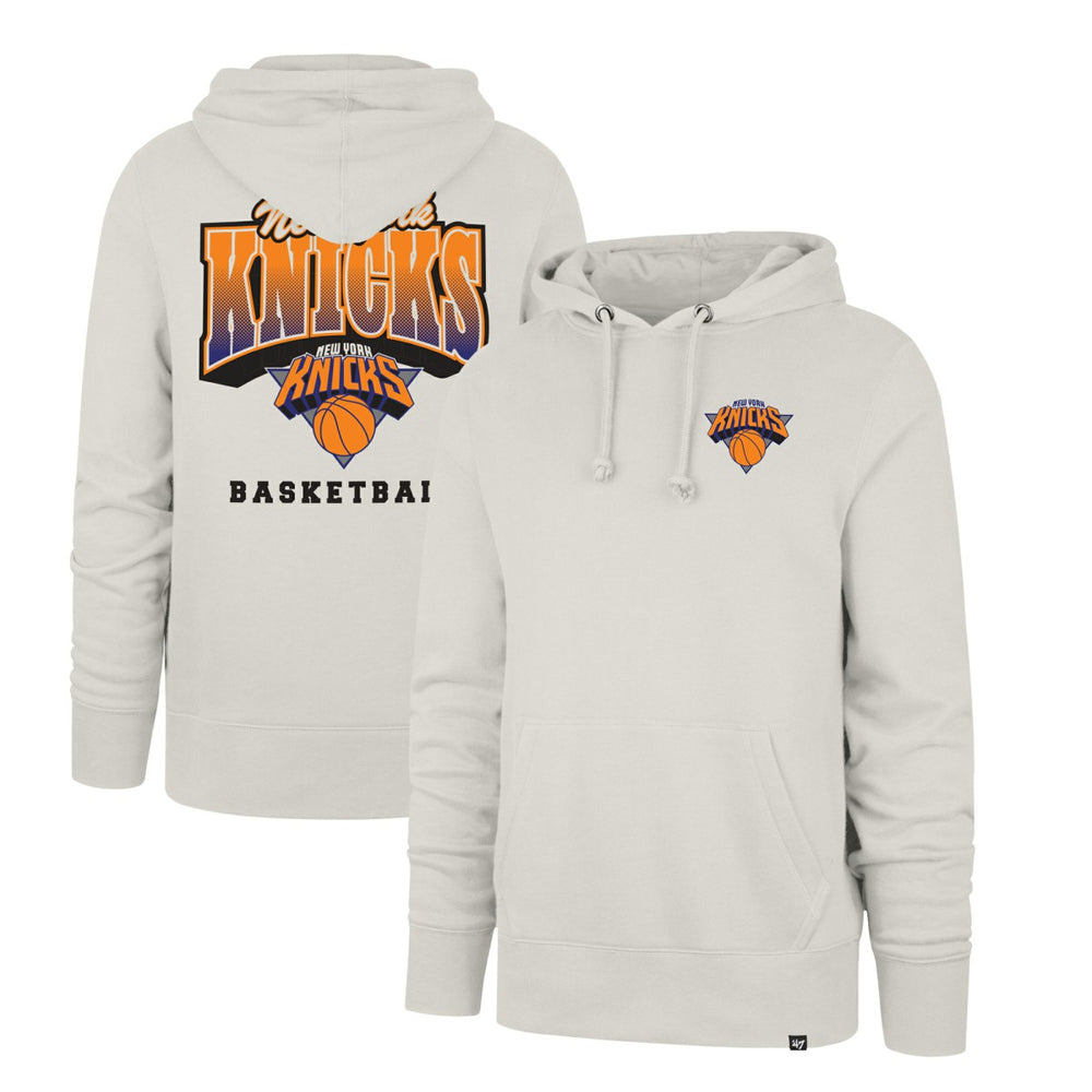 Natural New York Knicks '47 2025/26 City Edition Jab Step Headline Hoodie | NBA
