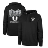 Black Brooklyn Nets '47 2025/26 City Edition Jab Step Headline Hoodie | NBA