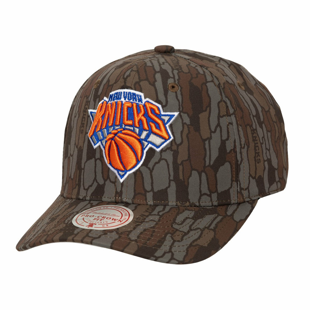 Camo New York Knicks Hidden Pro-Crown Adjustable Hat | NBA