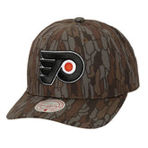 Philadelphia Flyers Mitchell & Ness Hidden Camo Pro Crown Adjustable Hat - NHL Hats