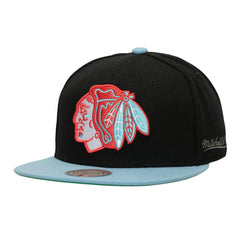 Chicago Blackhawks Mitchell & Ness Core Team Special Snapback Hat - NHL Hats