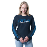 Navy Minnesota Timberwolves G-III 4Her by Carl Banks Women's Advantage Tri-Blend Long Sleeve T-Shirt | NBA