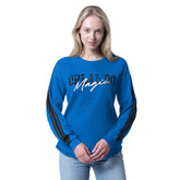Blue Orlando Magic G-III 4Her by Carl Banks Women's Advantage Tri-Blend Long Sleeve T-Shirt | NBA