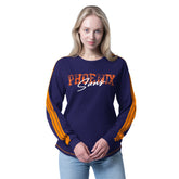 Purple Phoenix Suns G-III 4Her by Carl Banks Women's Advantage Tri-Blend Long Sleeve T-Shirt | NBA