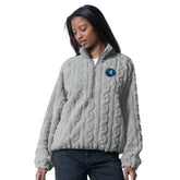 Gray Minnesota Timberwolves G-III 4Her by Carl Banks Women's Champ Half-Zip Pullover | NBA