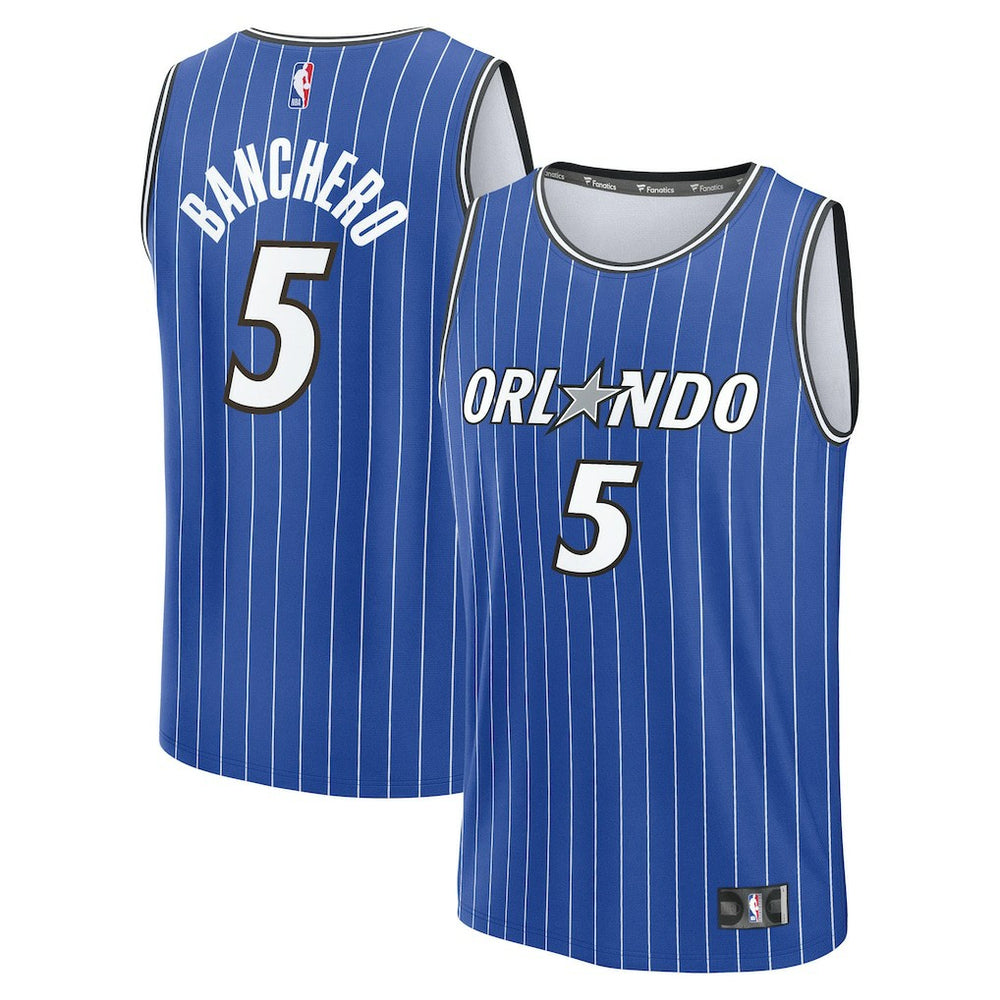Blue Paolo Banchero Orlando Magic Youth Fast Break Replica Player Jersey | NBA