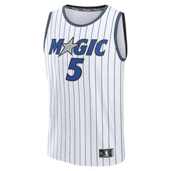 White Paolo Banchero Orlando Magic Youth Fast Break Replica Player Jersey | NBA