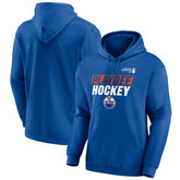 Edmonton Oilers Fanatics 2025 Stanley Cup Playoffs Breakout Fleece Pullover Hoodie - NHL Hoodies