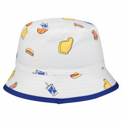 White Golden State Warriors Team Cheer Reversible Bucket Hat sale | NBA