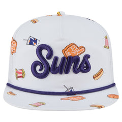 White Phoenix Suns Team Cheer Rope 19TWENTY Adjustable Hat | NBA