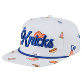 White New York Knicks Team Cheer Rope 19TWENTY Adjustable Hat | NBA