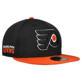 Philadelphia Flyers New Era Mesh Crown Two-Tone 59FIFTY Fitted Hat - NHL Hats