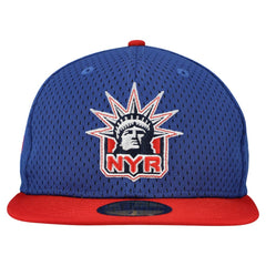 New York Rangers New Era Mesh Crown Two-Tone 59FIFTY Fitted Hat - NHL Hats