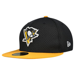 Pittsburgh Penguins New Era Mesh Crown Two-Tone 59FIFTY Fitted Hat - NHL Hats