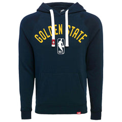 Navy Golden State Warriors Sportiqe Unisex Olsen Tri-Blend Pullover Hoodie sale | NBA