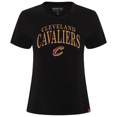 Black Cleveland Cavaliers Sportiqe Women's Arcadia Boxy T-Shirt sale | NBA