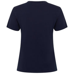 Navy Oklahoma City Thunder Sportiqe Women's Arcadia Boxy T-Shirt | NBA