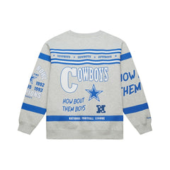Dallas Cowboys All Over Print Retro Fleece Sweatshirt | NFL Discount