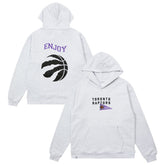 Enjoy Basketball x Toronto Raptors Unisex Hoop Enthusiast Capsule Collection Pullover Hoodie - Heather Gray for sale | NBA