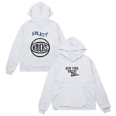Enjoy Basketball x New York Knicks Unisex Hoop Enthusiast Capsule Collection Pullover Hoodie - Heather Gray outlet | NBA