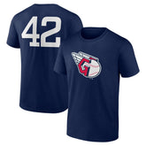 Cleveland Guardians Jackie Robinson Day Name & Number T-Shirt - MLB T-shirts