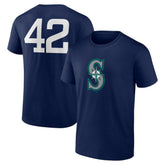 Seattle Mariners Jackie Robinson Day Name & Number T-Shirt - MLB T-shirts