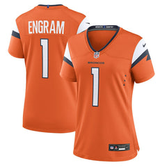 Denver Broncos Evan Engram Women's Team Game Jersey | NFL Online
